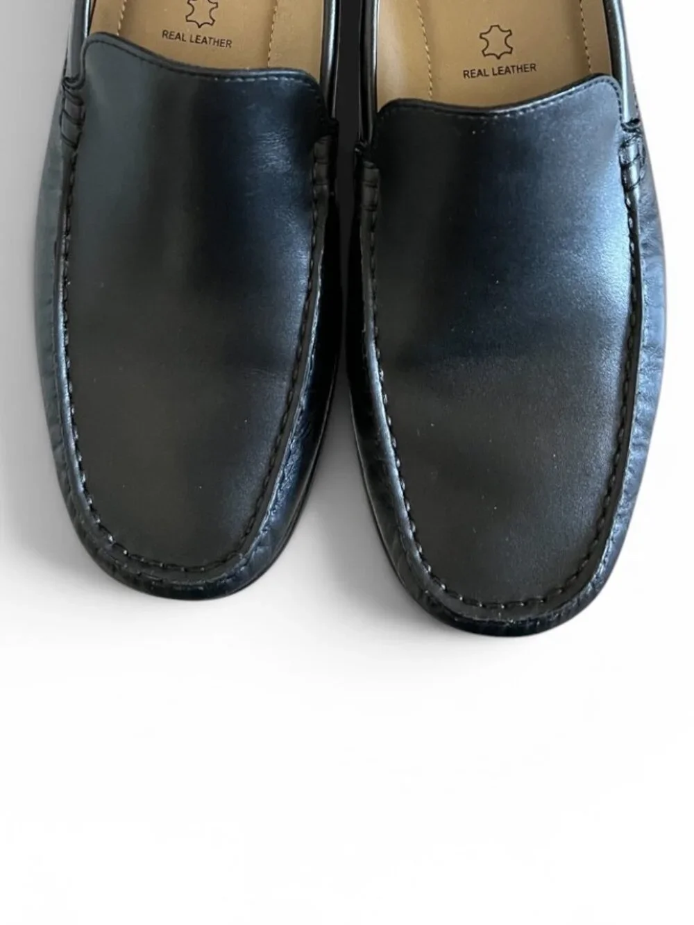Ecco men leather